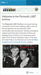 Mobile Screenshot of plymlgbtarchive.org.uk